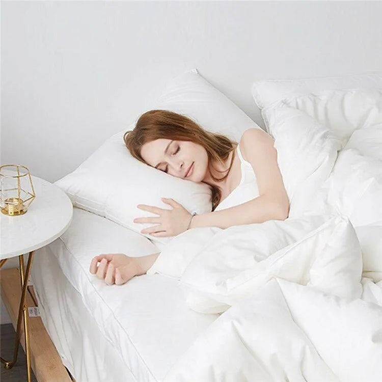 48x74cm Throw Pillow Insert Pure Cotton Cover Medium Pillow Polyester Stuffer Cushion 900g