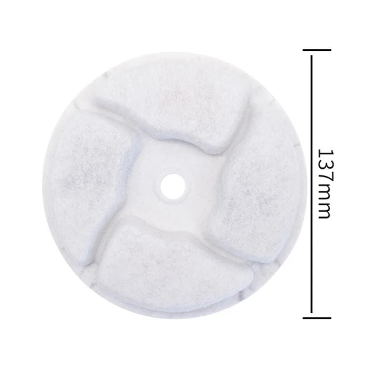 For PETKIT Pet Water Dispenser Round Activated Carbon Filter Replacement Filter
