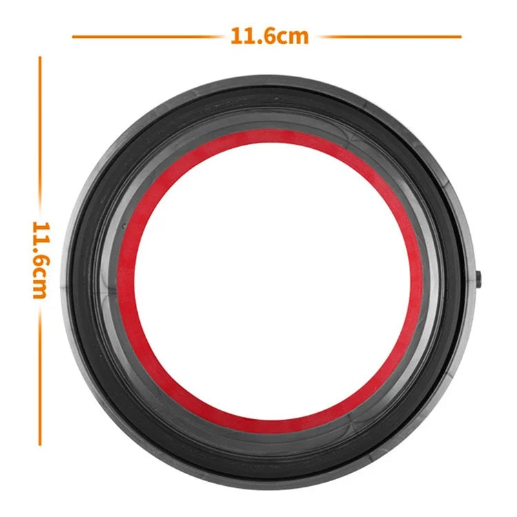 For Dyson V10 Vacuum Cleaner Dust Bin Top Fixing Ring with Sealing Ring