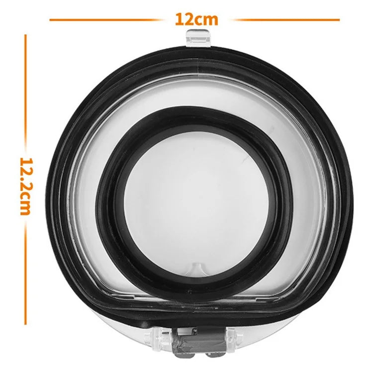 For Dyson V15 / V11 / V10 / SV12 / SC14 Vacuum Cleaner Dust Bin Replacement Lid with Sealing Ring
