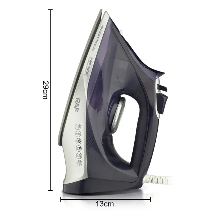 RAF R.1166 EU Plug Handheld Garment Steamer Ironing Machine Steam Iron with 3 Temperature Modes