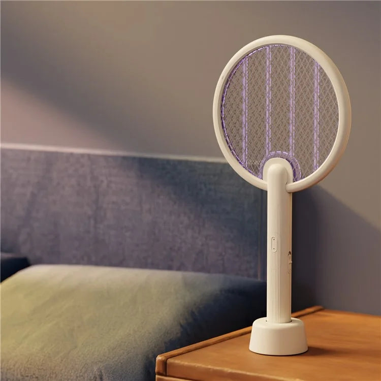 XIAOMIYOUPIN QUALITELL C2 Rechargeable Bug Zapper Lamp Electric Fly Mosquito Swatter Racket