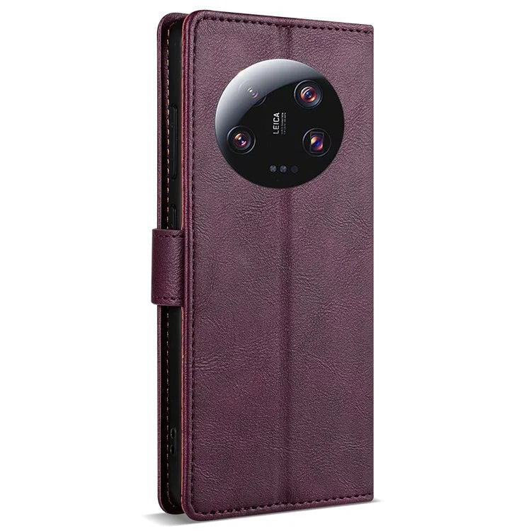 N.BEKUS CSJ-001 For Xiaomi 13 Ultra Case Wallet Card Slots Leather Phone Cover