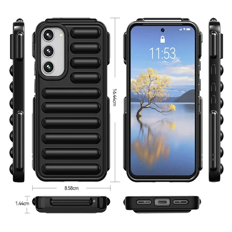 Capsule Series for Samsung Galaxy S23+ TPU Case Shockproof Ribbed Phone Cover