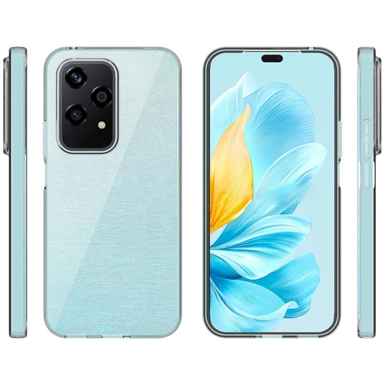 10Pcs / Set For Honor 200 Lite Case Clear TPU Watermark Phone Protective Cover