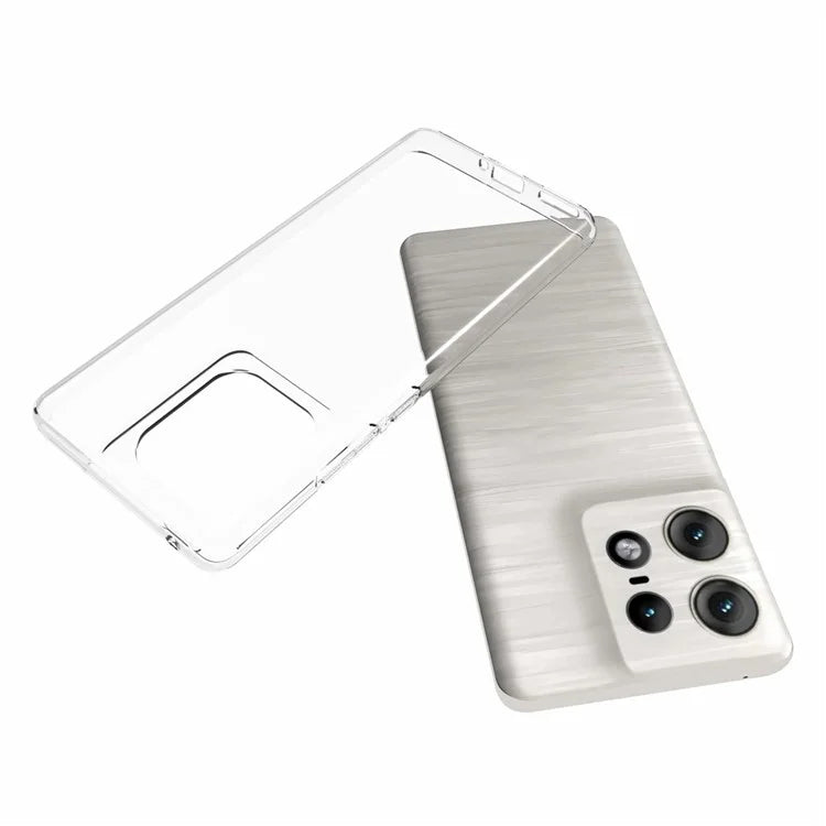 10Pcs / Set For Motorola Edge 50 Pro 5G Case Clear TPU Watermark-Free Shockproof Phone Cover