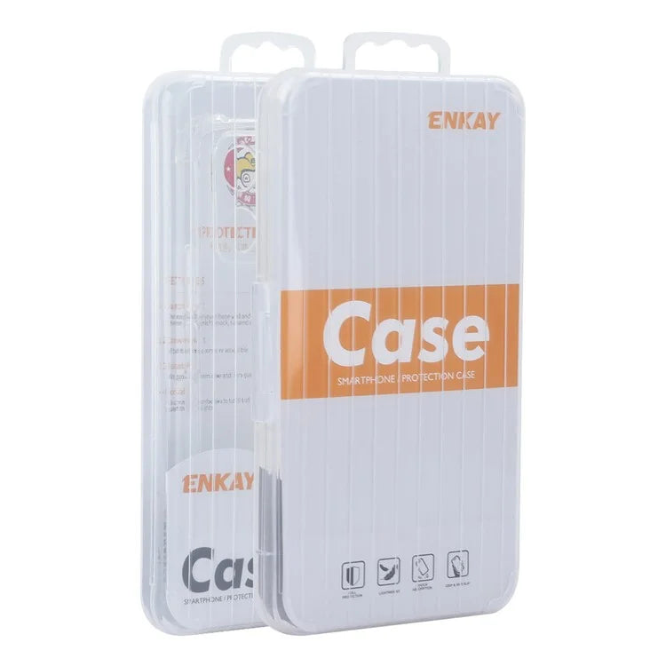 ENKAY HAT PRINCE For Samsung Galaxy M55 5G / C55 5G / F55 5G Case Transparent TPU Drop-Proof Phone Cover