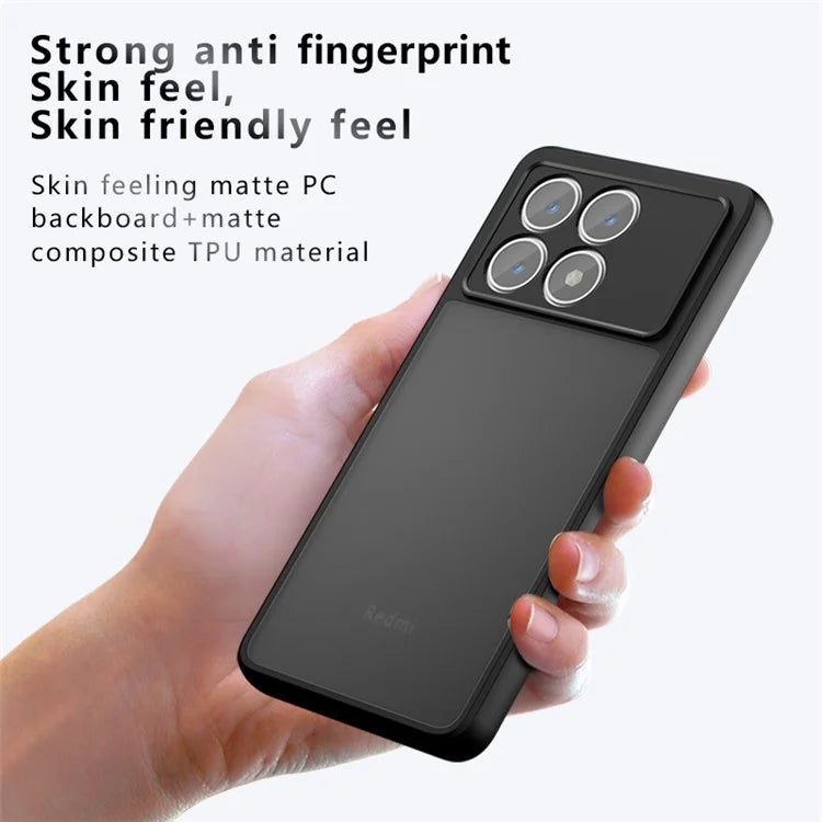 For Xiaomi Poco F6 Pro 5G / Redmi K70 5G / K70 Pro 5G Case TPU + PC Phone Cover Matte Back