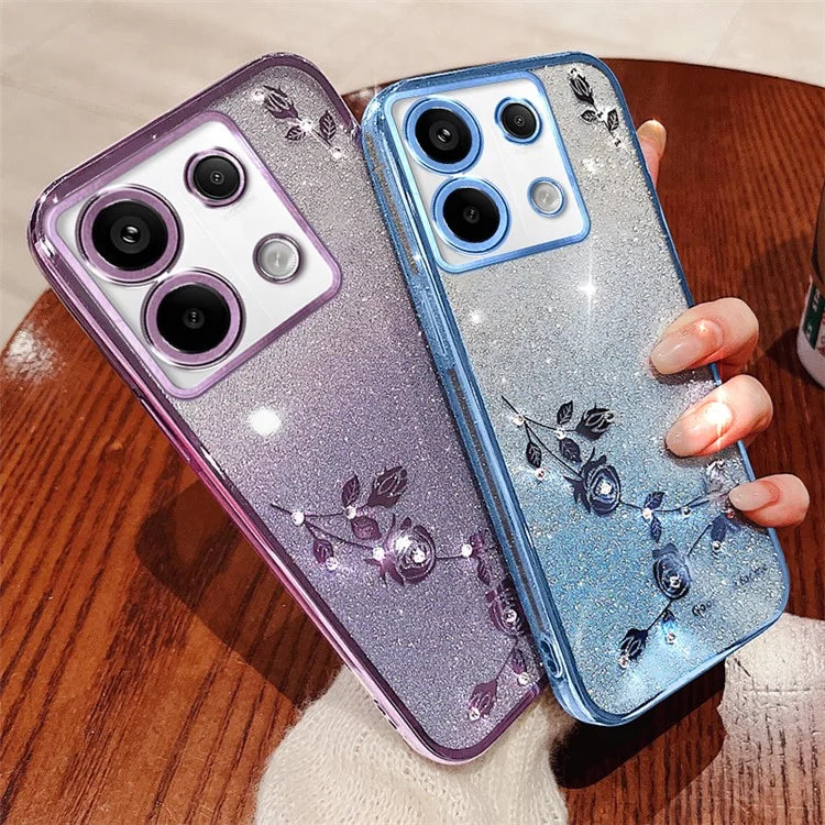 KADEM For Infinix Zero 30 5G Case Gradient Shiny Design TPU Phone Cover