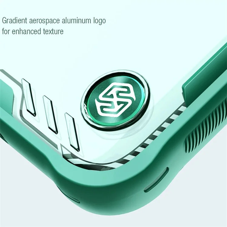 NILLKIN Iceblade Prop for Xiaomi 14 Ultra Case PC+TPU Phone Shell with Lens Cover Kickstand