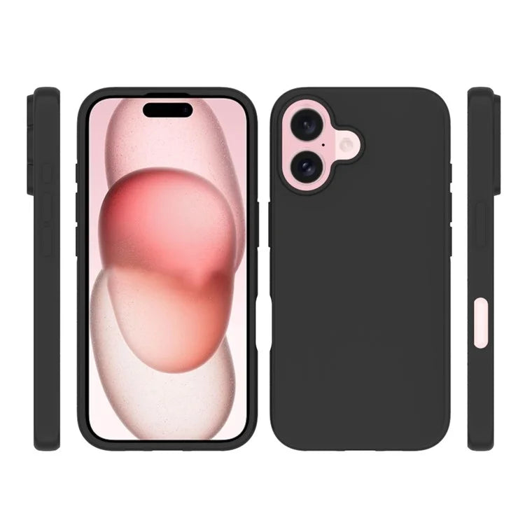 10Pcs / Pack for iPhone 16 Plus Wholesale Phone Case Shockproof Matte TPU Phone Back Cover