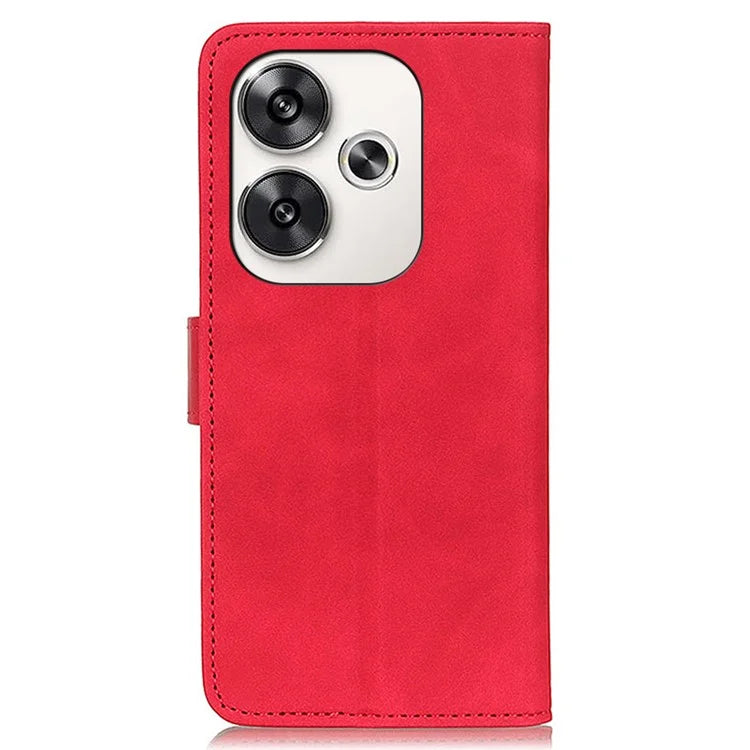 KHAZNEH For Xiaomi Poco F6 5G / Redmi Turbo 3 5G Stand Case Retro Leather Phone Cover with Wallet
