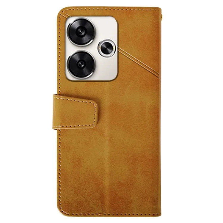 IDEWEI For Xiaomi Poco F6 5G / Redmi Turbo 3 5G Wallet Case PU Leather Phone Cover