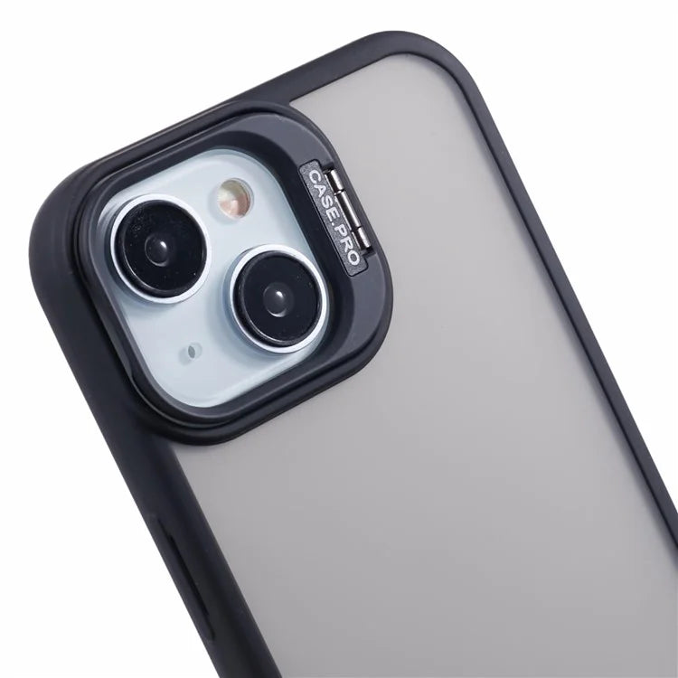 NKS Series For iPhone 13 Case Lens Frame Bracket TPU+PC Shockproof Phone Cover