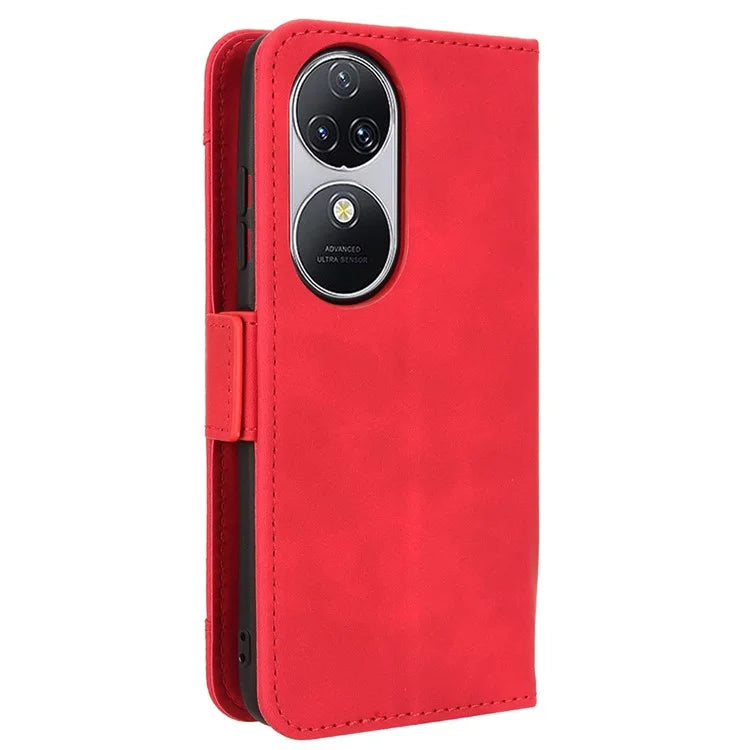 For Oukitel C38 Case Multiple Card Slots PU Leather Protective Phone Cover