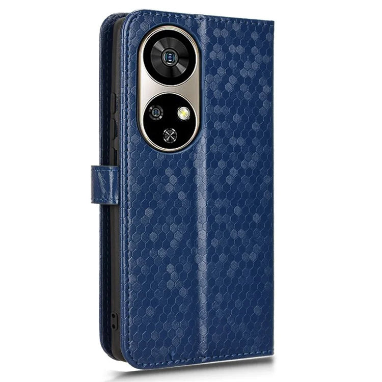 For Ulefone Note 17 Pro Case PU Leather Phone Cover Dot Pattern Flip Wallet