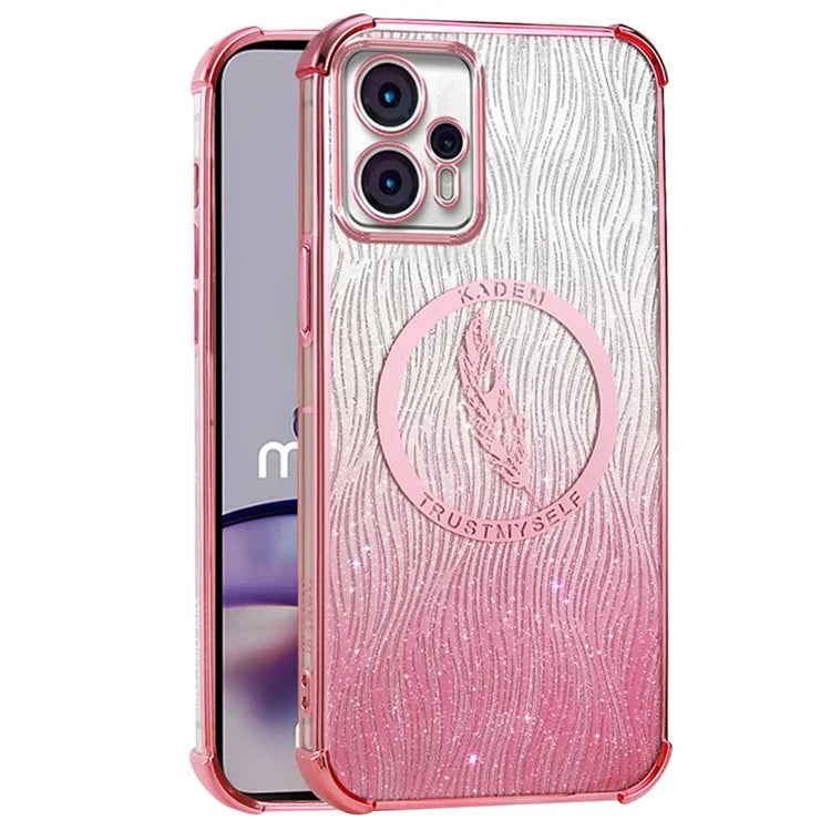 KADEM For Motorola Moto G13 4G Case Glittery Soft TPU Protective Phone Cover