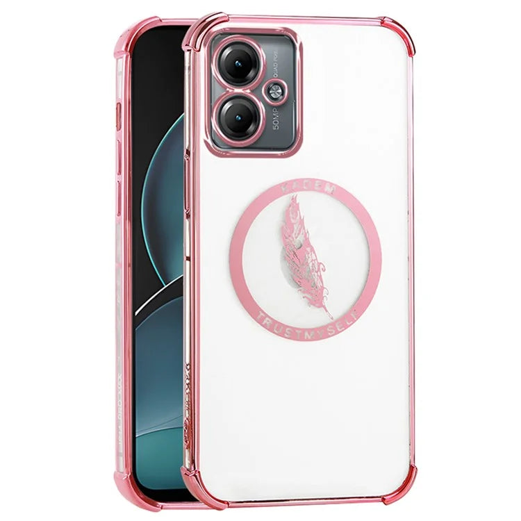 KADEM For Motorola Moto G14 4G Protective Case Anti-Drop Soft TPU Phone Cover