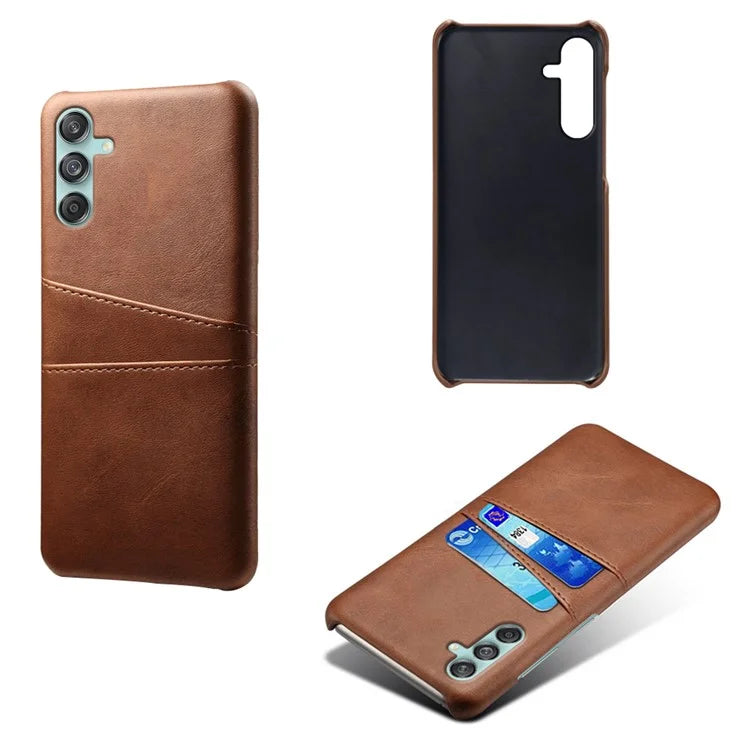 For Samsung Galaxy M55 5G / C55 5G / F55 5G Case Card Holder Leather+PC Phone Cover
