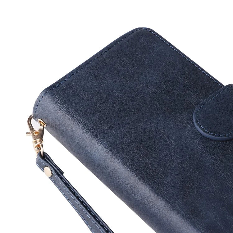 For iPhone 16 Case 9 Card Slots PU Leather Zipper Wallet Phone Cover
