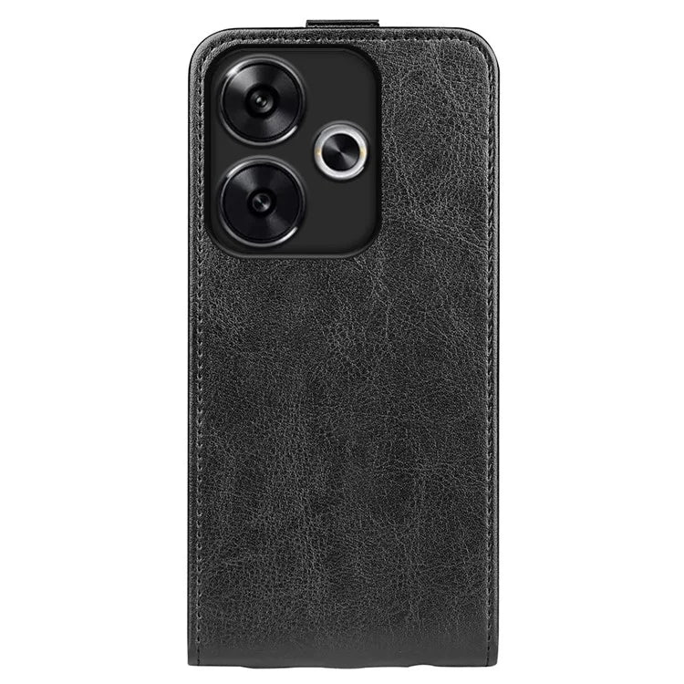 For Xiaomi Redmi Turbo 3 5G / Poco F6 5G Case Vertical Flip Leather Phone Cover with Card Slots