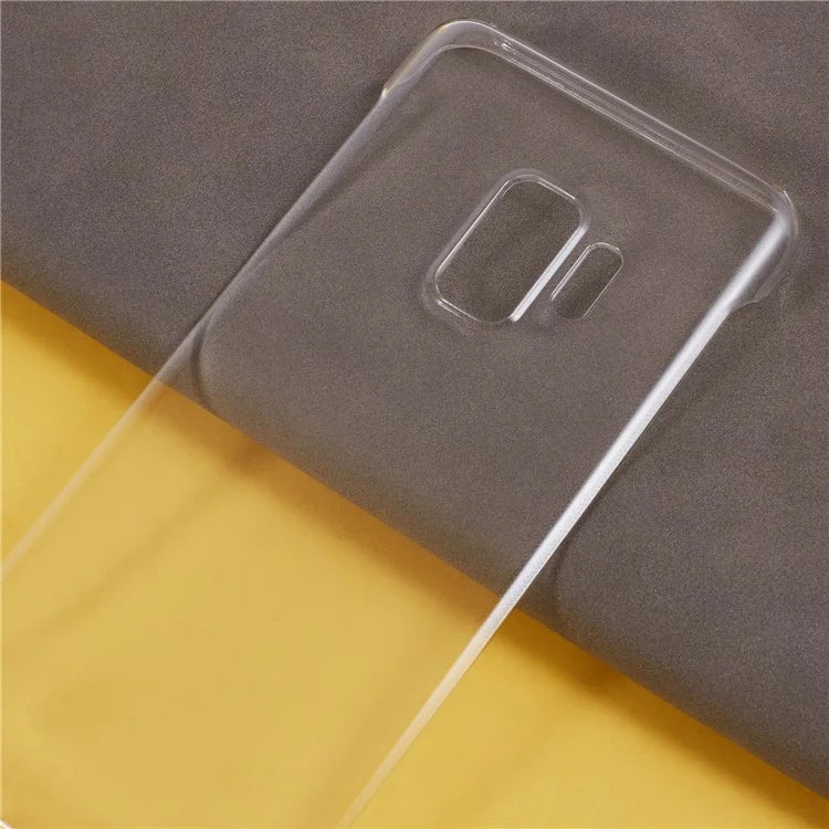 For Samsung Galaxy S9 Clear Case PC Borderless PC Hard Back Cover