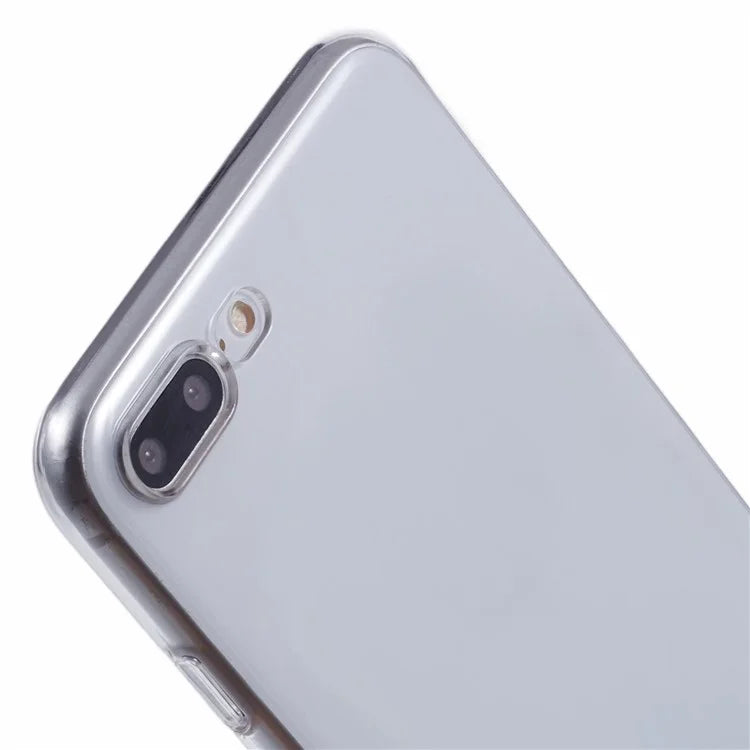 For iPhone 7 Plus / 8 Plus Case Transparent Protective PC Phone Cover