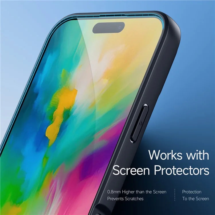 DUX DUCIS Aimo Series For iPhone 16 Pro Max Case TPU+PC Anti-Drop Matte Phone Cover (REACH Certification)