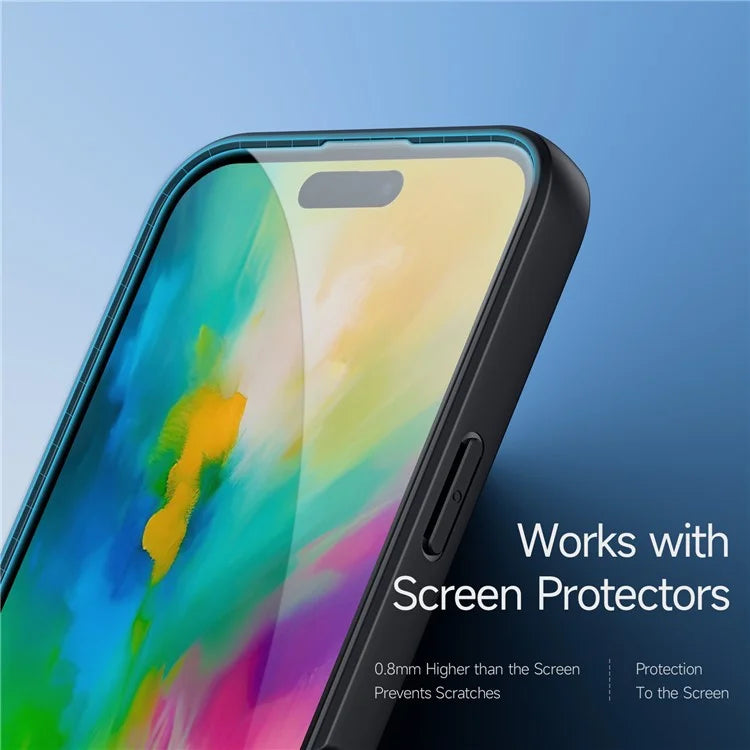 DUX DUCIS Aimo Series For iPhone 16 Case TPU+PC Anti-Drop Matte Phone Cover (REACH Certification)