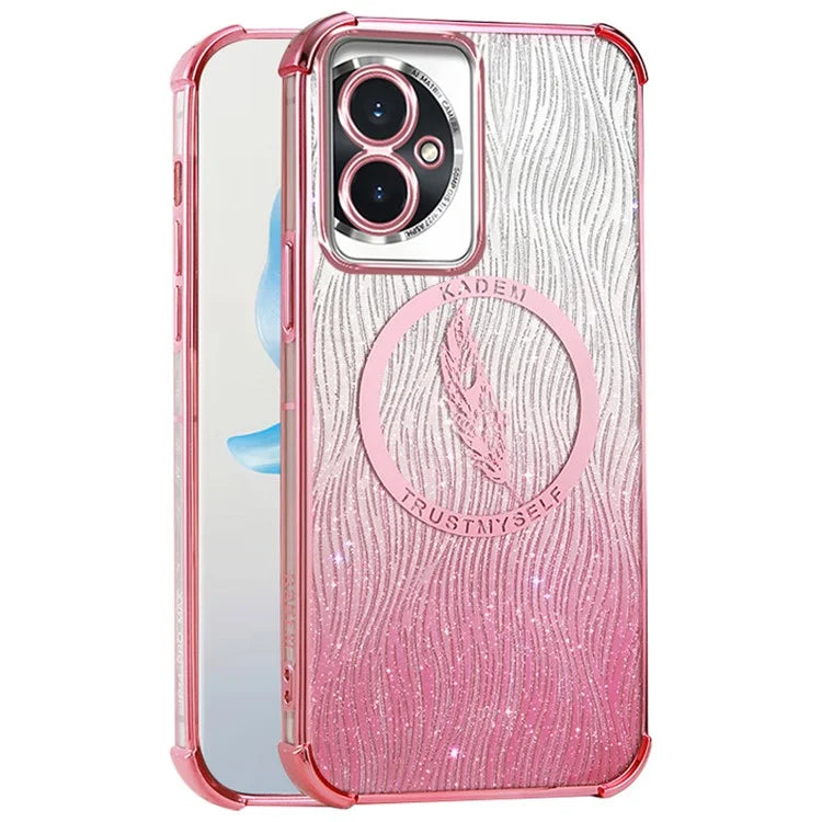 KADEM For Honor 100 5G Case Electroplating Glitter TPU Protective Phone Cover