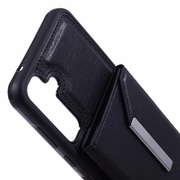 For Samsung Galaxy A13 5G / A04s 4G (164.7 X 76.7 X 9.1 Mm) Case Detachable Card Bag TPU Phone Cover