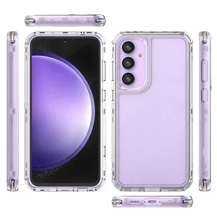 For Samsung Galaxy S23 FE Case Clear Acrylic+TPU Anti-scratch Phone Cover