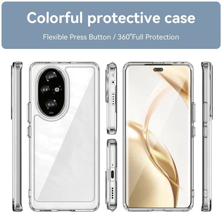 For Honor 200 Pro 5G Case TPU +Acrylic Protective Phone Cover
