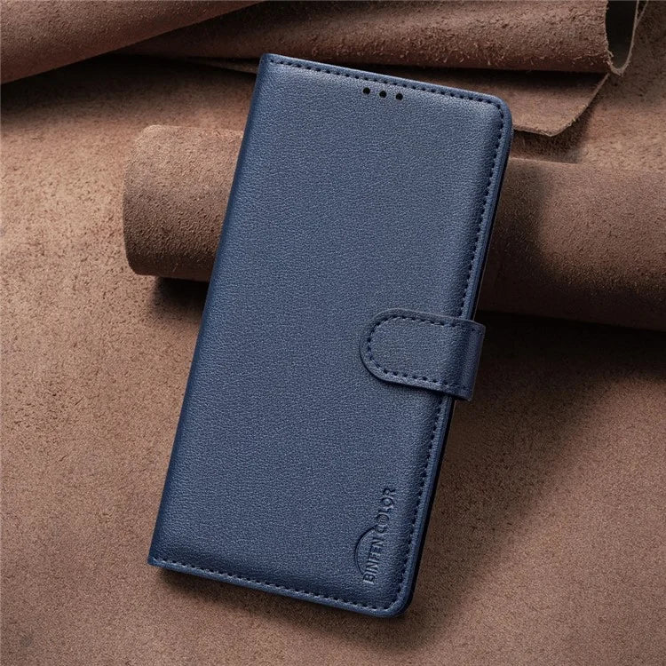 BINFEN COLOR BF32 For iPhone 14 Pro Case RFID Blocking Leather Drop-Proof Phone Cover