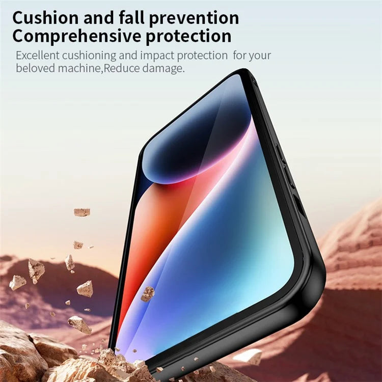 For Samsung Galaxy F15 5G Matte Phone Case TPU+PU Phone Cover Work with Magnetic Car Holder