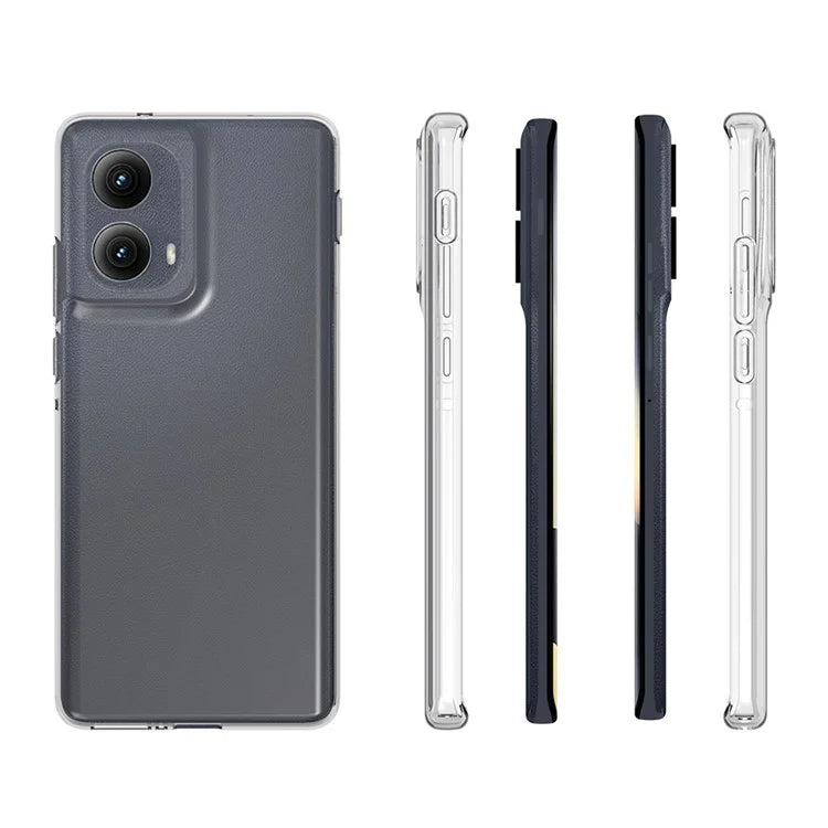 For Motorola Edge (2024) 5G Case Ultra Thin TPU Clear Phone Cover