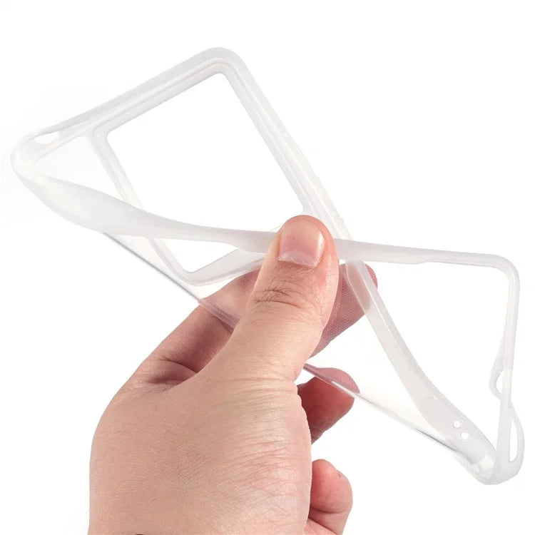 XL Series For Xiaomi Redmi Note 13 Pro 4G / Poco M6 Pro 4G TPU Case Matte Edge Clear Phone Cover (Big Rear Lens Hole)