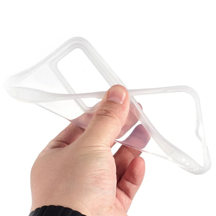 XL Series For Samsung Galaxy S23 FE Case TPU Phone Cover Clear Back Matte Edges