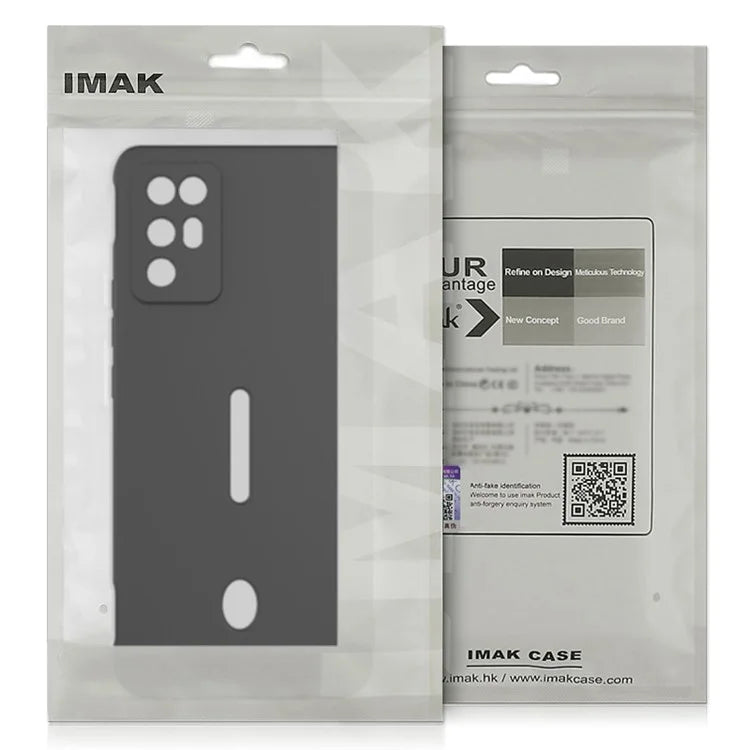 IMAK UC-4 Series for Xiaomi Redmi 13 5G / 13 4G / Poco M6 4G / Redmi Note 13R 5G Slim Case Straight Edge Soft TPU Phone Cover