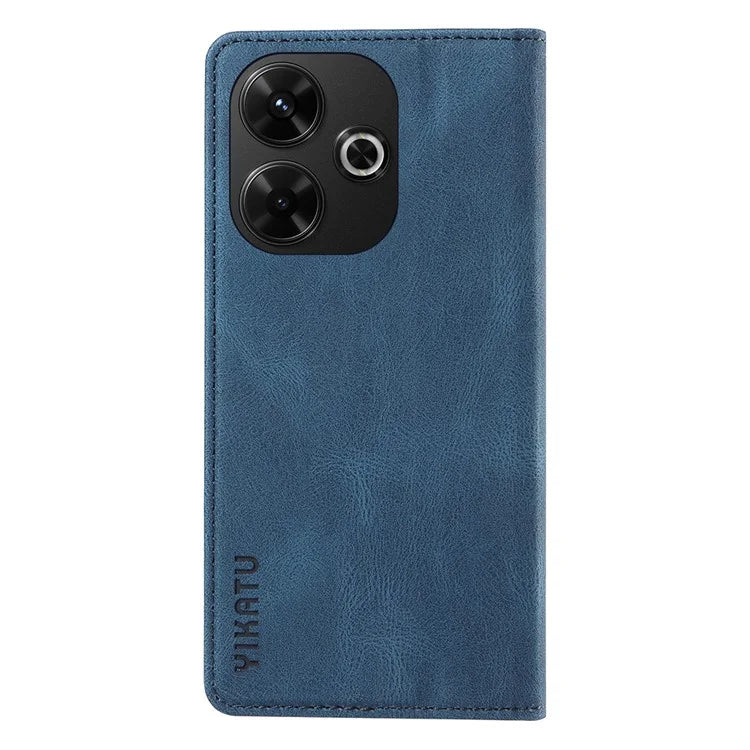 YIKATU YK-004 For Xiaomi Redmi 13 5G / 13 4G Case Wallet Leather Phone Cover Skin-Touch Feel