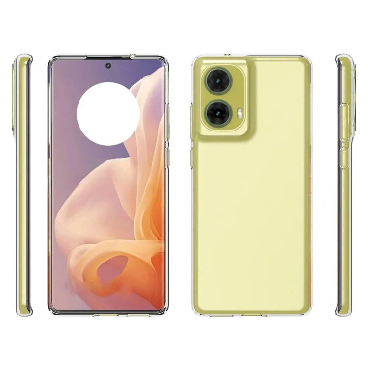 10Pcs / Pack For Motorola Moto G85 5G / S50 Neo 5G Case Clear TPU Phone Cover Anti-Watermark Design