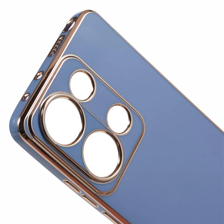 For Xiaomi Redmi Note 13 Pro 4G / Poco M6 Pro 4G Case TPU Phone Cover 6D Electroplating Aesthetic Trendy