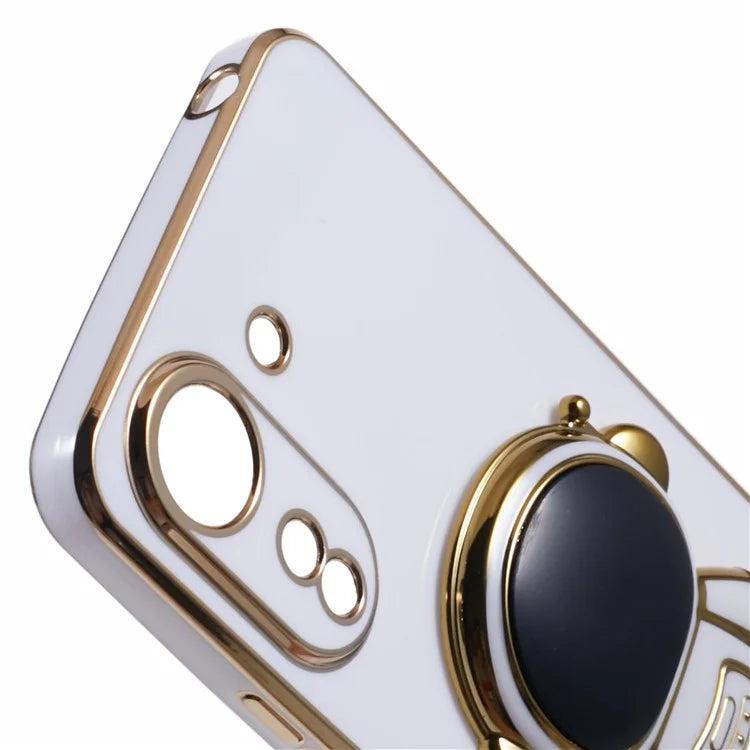 For Xiaomi Redmi 13C 4G / Poco C65 4G Case Astronaut Hidden Kickstand TPU Soft Phone Cover