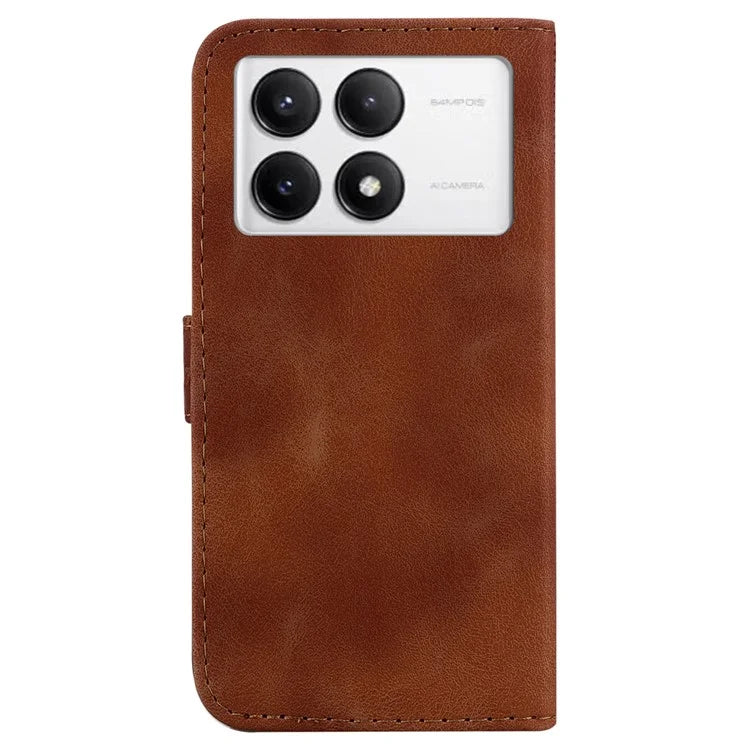 For Xiaomi Poco F6 Pro 5G / Redmi K70 5G / K70 Pro 5G Phone Case Pattern Imprint PU Leather Cover