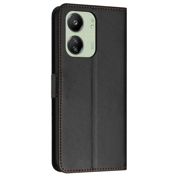 For Xiaomi Redmi 13C 4G / 5G / 13R 5G / Poco M6 5G / Poco C65 4G Wallet Phone Case Leather Stand Cover