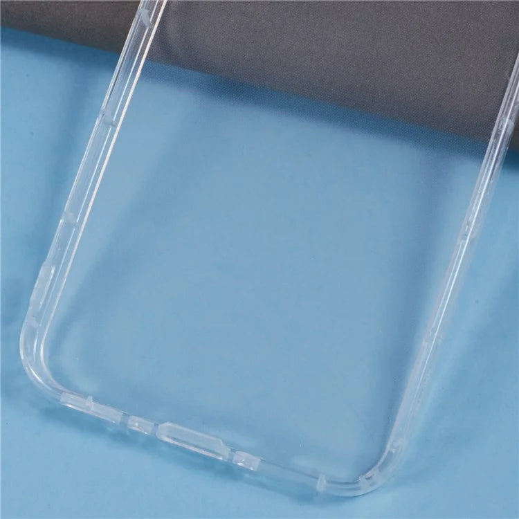 For Samsung Galaxy A35 5G Clear Case Anti-Drop TPU Phone Cover (Big Rear Lens Hole)