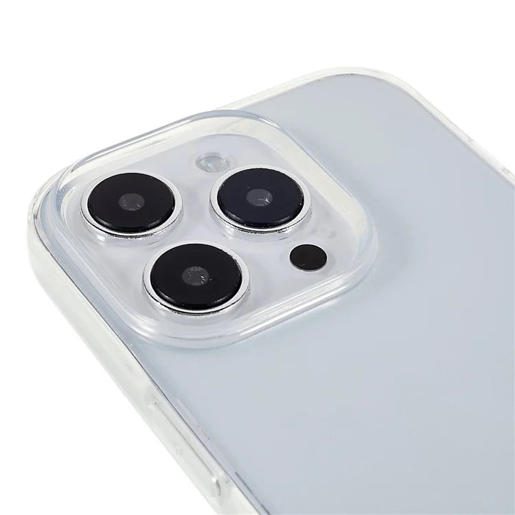 For iPhone 16 Pro Case Watermark-Free 2.0mm Clear Phone TPU Cover