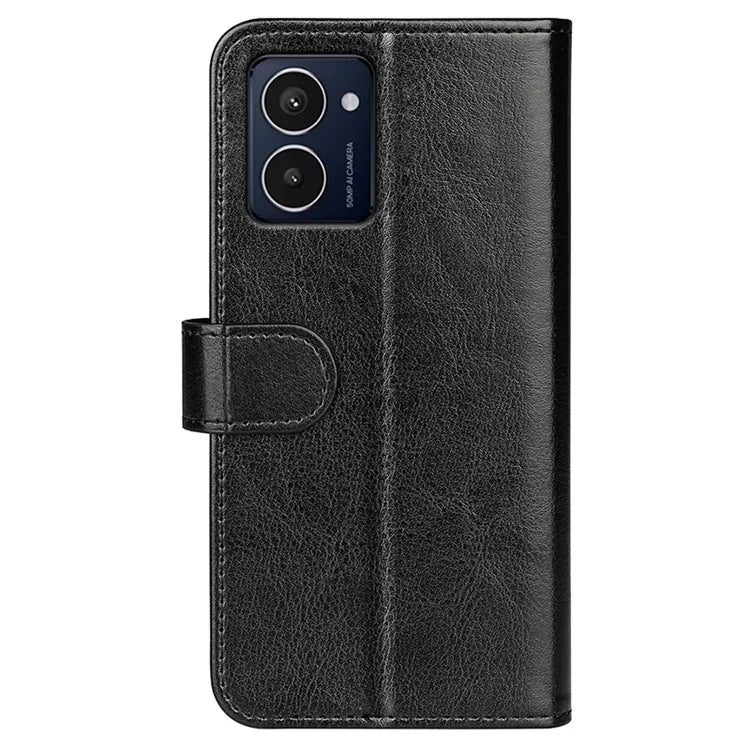 For HMD Pulse / Pulse+ / Pulse Pro Wallet Case Crazy Horse Texture Leather Stand Phone Cover