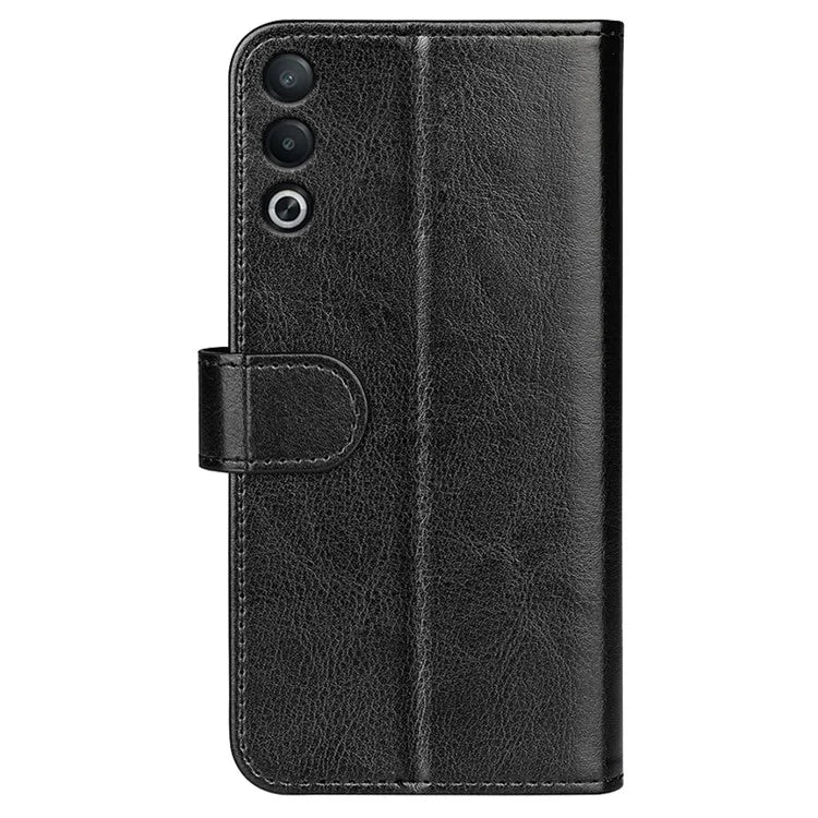 For Oppo A3 Pro (Global) 5G / A3 Pro (India) 5G / K12x 5G (India) / A80 5G Case Crazy Horse Texture Leather Stand Wallet Phone Cover