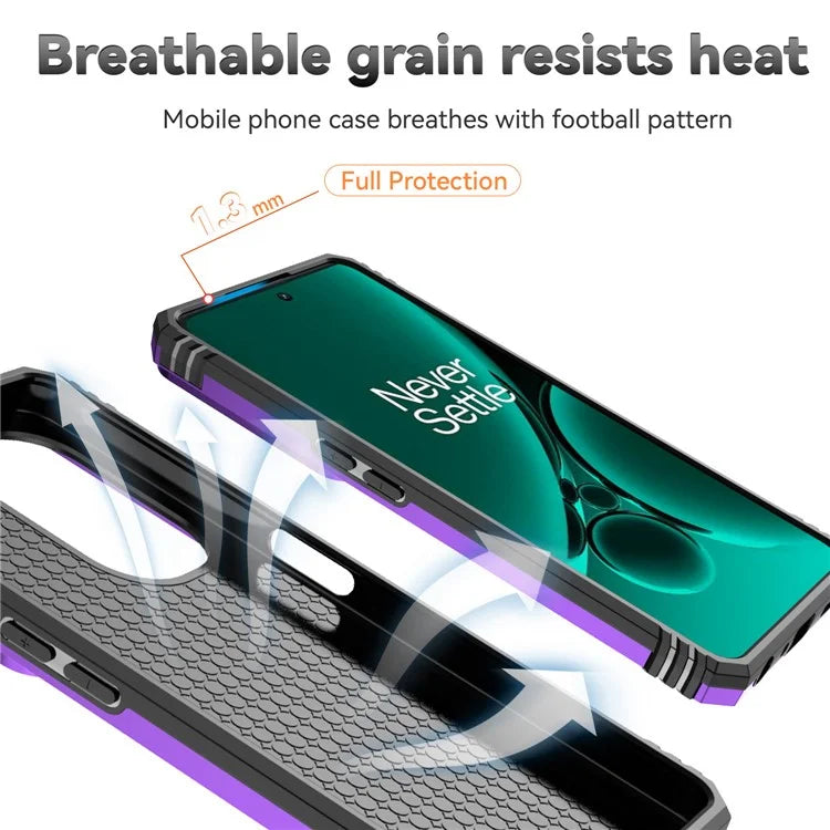 For OnePlus Nord CE3 5G Case Ring Kickstand PC+TPU Phone Protector with Slide Camera Cover